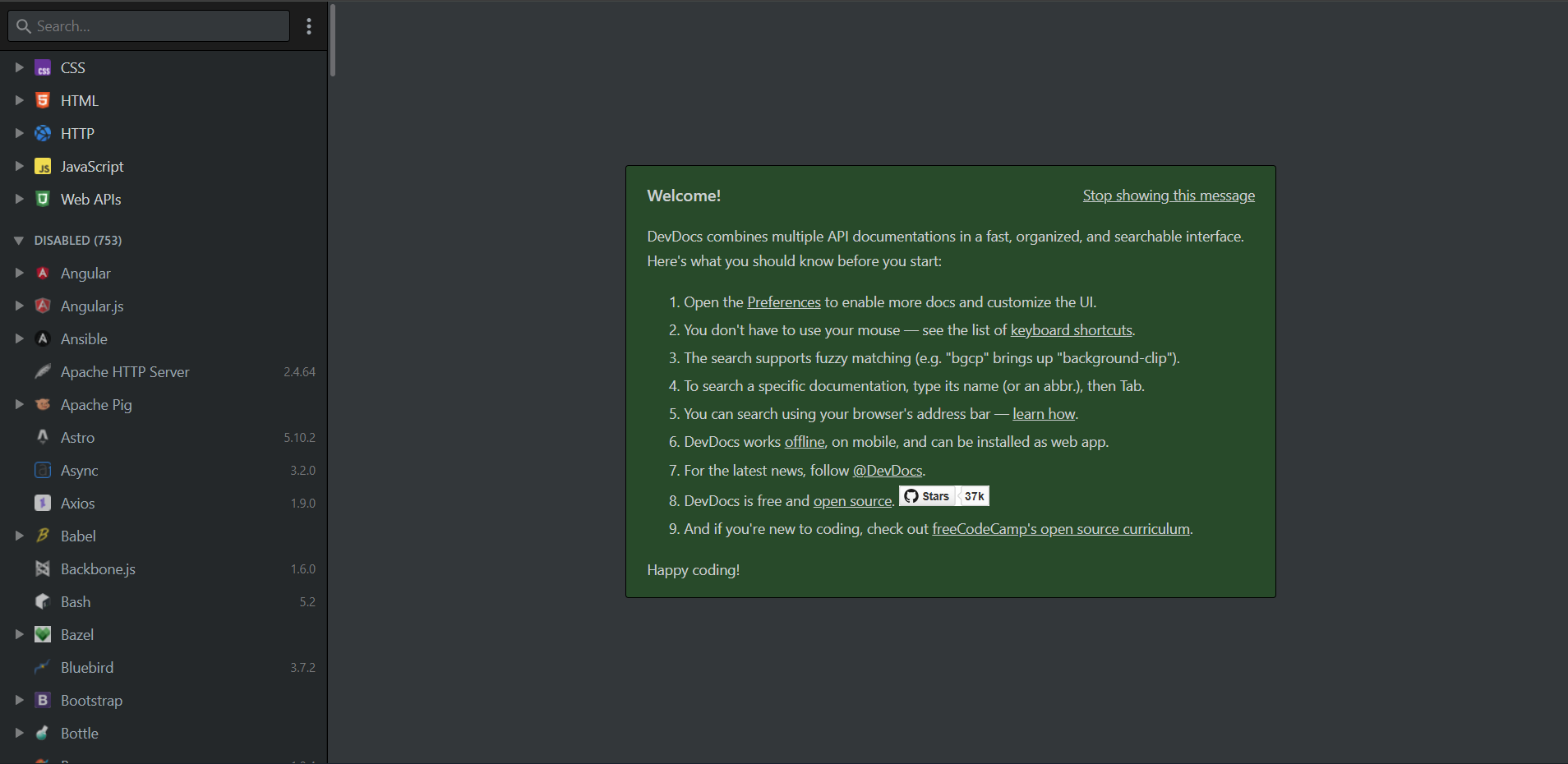 DevDocs: Dokumentasi Developer Instan & Tanpa Ribet